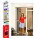MOUSTIQUAIRE ALU COMFORT PORTES, 1,00 M X 2,20 M, GRIS 