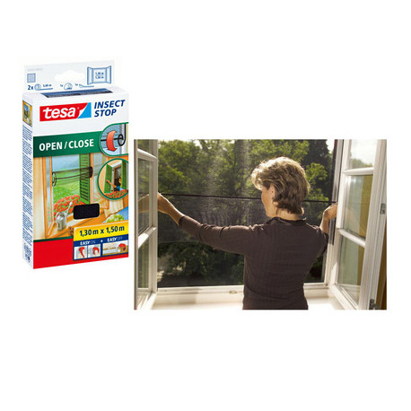 MOUSTIQUAIRE POUR FENÊTRE OPEN/CLOSE, 1,3 X 1,5 M      