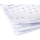 TAPIS DE SOURIS CALENDRIER 23X18cm 12p.