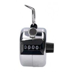 COMPTEUR MANUEL COMPTE O A 9999 LEVIER REMISE A ZERO 44X27.5X23MM 50G