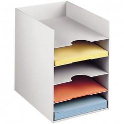 BLOC 5 CASES 258X318X325MM GRIS
