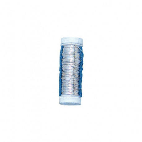 BOBINE 50M DE FIL NICKELÉ. DIAMÈTRE 0,3 MM