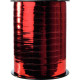 BOBINE DE 250M DE LONGUEUR SUR 7 MM DE LARGEUR DE BOLDUC LISSE COLORIS ROUGE MÉTALLISÉ
