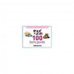 BOITE DE 100 IMAGES PETITS CHATS ET PETITS CHIENS