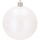 BOITE DE 39 BOULES EN PLASTIQUE BLANC