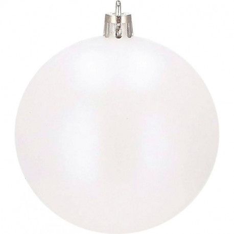 BOITE DE 39 BOULES EN PLASTIQUE BLANC