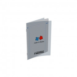 CAHIER DE LIAISON 48P. 90G 17X22CM LIGNÉ COUVERTURE POLYPROPYLÈNE 400067936