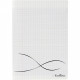 CAHIER PIQUE 48P COUV PP 24 X 32  SEYES INCOLORE