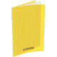 CAHIER PIQUE 60P COUV PP 24X32 SEYES JAUNE