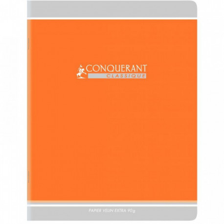 CAHIER PIQURE 17x22 90G 32 PAGES SEYES 2,5MM 90G CONQUERANT5069 OXFORD 100100322