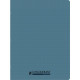 CAHIER PIQÛRE 96 PAGES CONQUERANT RECYCLE FORMAT 24X32 CM, RÉGLURE SEYÈS, COUVERTURE EN POLYPROPYLÈNE BLEU