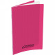 CAHIER PIQÛRE 96P CONQUERANT A4 SEYÈS COUV PP ROSE
