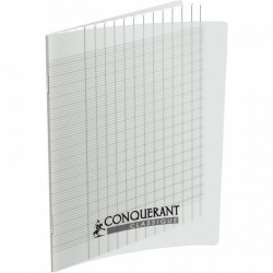 CAHIER POLYPRO PIQÛRE 96 PAGES 17X22CM SEYÈS 2,5MM AGRANDI 90G INCOLORE