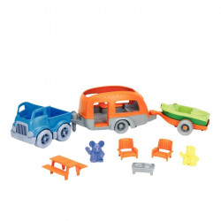 CAMPING CAR 10 PIÈCES GREEN TOYS