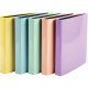  CLASSEUR A4 4 ANNEAUX PQT 10 ASSORTIS AQUAREL DOS40 100 % RECYCLABLE 74% RECYCLE FAB FRANCE EXACOMPTA  P230F