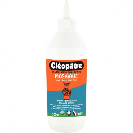 COLLE CLEO'SAÏC  POUR MOSAÏQUES FLACON 500 GR