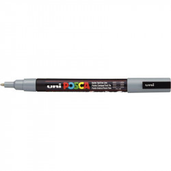 FEUTRE UNI POSCA PC3M OGIVE GRIS