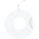 LOT DE 10 COURONNES EN  CARTON ADHÉSIVES DIAMÈTRE 30 CM