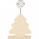 LOT DE 6 PORTE-PHOTOS EN BOIS FORME SAPIN