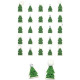 LOT DE 75 STICKERS AVEC POMPONS