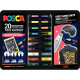 MALLETTE DE 20 POSCA GROOVY COLORS