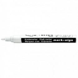 MARQUEUR CRAIE POINTE OGIVE 2-4 MM BLANC LYRA