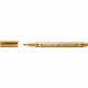 MARQUEUR METALLIC  OR  8323-11 STAEDTLER ENCRE PIGMENTEE EFFACBLE SUR SURFACE LISSE AVEC CHIFFON HUMIDE 