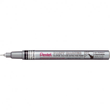 MARQUEUR PEINTURE PERMANENT EXTRA FIN ARGENT