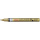 MARQUEUR PEINTURE PERMENTE FIN 1,5MM OR POINTE FINE 1,5 MM PENTEL SANS XYLENE