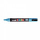MARQUEUR POINTE MOYENNE CONIQUE 2,5MM PC5M BLEU CIEL  POSCA 