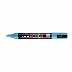 MARQUEUR POINTE MOYENNE CONIQUE 2,5MM PC5M BLEU CIEL  POSCA 