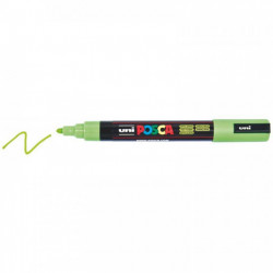 MARQUEUR POINTE MOYENNE CONIQUE 2,5MM PC5M VERT POMME POSCA 