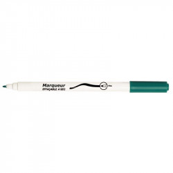 MARQUEUR TABLEAU BLANC FIN  VERT