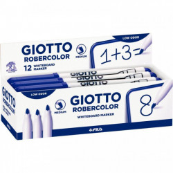 MARQUEUR TABLEAU BLANC  POINTE  OGIVE MOYENNE  4MM BLEU GIOTTO   413401