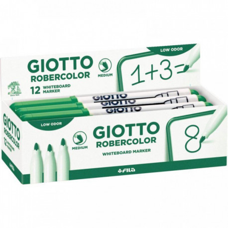 MARQUEUR TABLEAU BLANC  POINTE  OGIVE MOYENNE  4MM VERT GIOTTO   413404