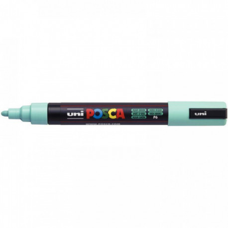 MARQUEUR  UNI POSCA PC5M OGIVE MOYENNE 2,5MM  VERT D'EAU PC5M VE