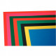 PAQUET DE 25 FEUILLES CARTADOR 50X65CM 270 G 8 COULEURS ASSORTIES