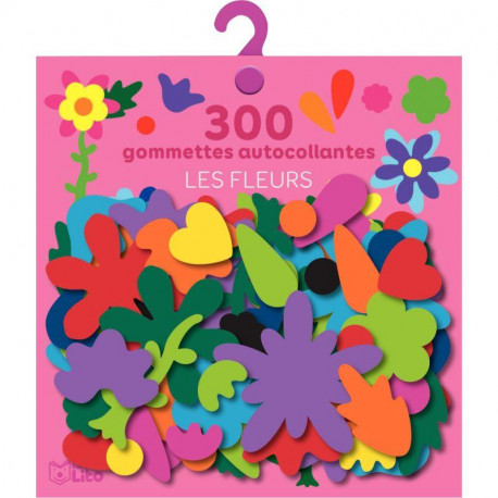 POCH  300 GOMMETTE FLEUR