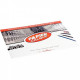 POCHETTE DE 20 FEUILLES PAPIER CALQUE UNI, 90 G 24X32 CM EXCELLENCE