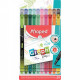 POCHETTE DE 20 FEUTRES GRAPH PEPS ASSORTIS