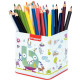 POT DE 48 CRAYONS DE COULEUR MÉGA COLOUR ASSORTIS