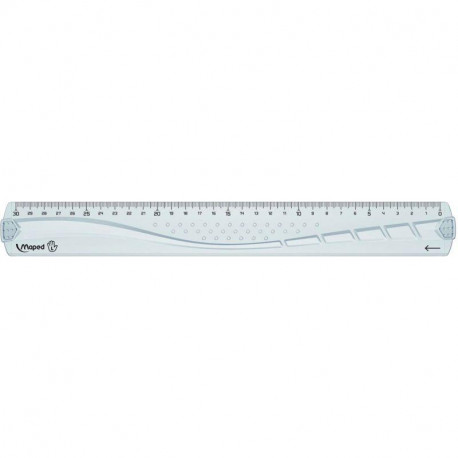 REGLE PLATE GAUCHER GEOME 30CM