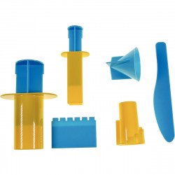 SET DE 5 MOULES ET UN COUTEAU POUR CHÂTEAU