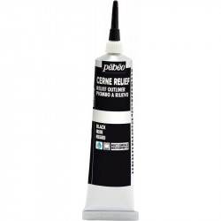 TUBE À CANULE CERNE RELIEF 37 ML  NOIR