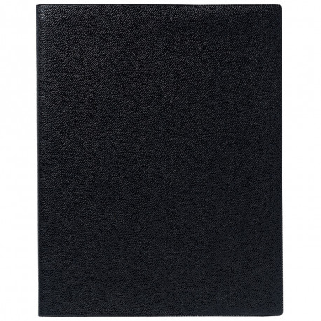 AGENDA SEMAINIER NOTE SPIRALE 21X29,7CM NOIR 12 mois 1/2 de mi-décembre à décembre. La semaine sur 1 page