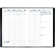 AGENDA SEMAINIER AFFAIRES CLUB 10X15CM NOIR 13 mois Décembre à Décembre