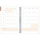 AGENDA SEMAINIER GOMARGU 15X21CM 12 mois, de Janvier à Décembre. La semaine sur 1 page