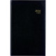 AGENDA BANQUIER LARGE 1 VOLUME NOIR 17x27cm 1 jour par 2 pages