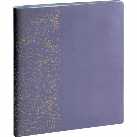 AGENDA SEMAINIER AMÉLIE 15X21CM VIOLET 12 mois de janvier à décembre. La semaine sur 1 page