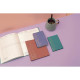 AGENDA SEMAINIER AMÉLIE 15X21CM VIOLET 12 mois de janvier à décembre. La semaine sur 1 page
